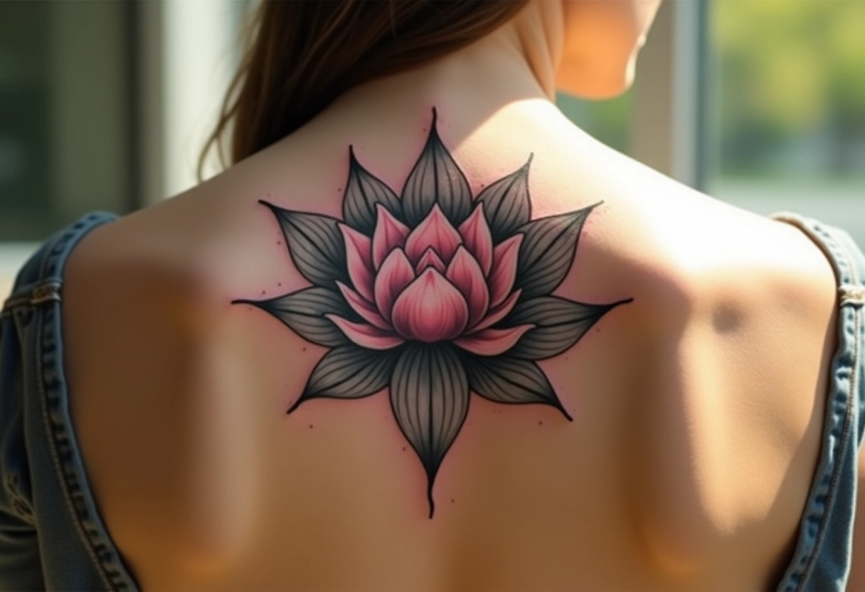 tatouage lotus