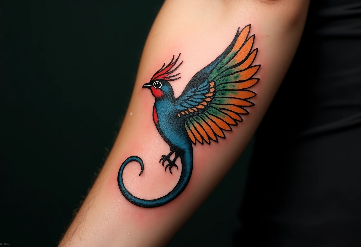 colibri tatouage