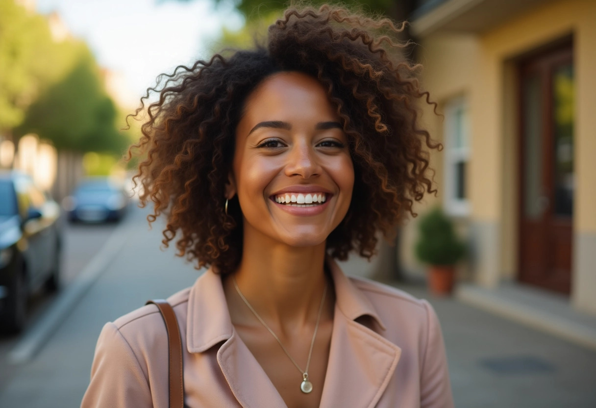 cheveux frisés